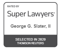 Rated By |Super Lawyers | George G. Slater, Il | Selected In 2020 Thomson Reuters